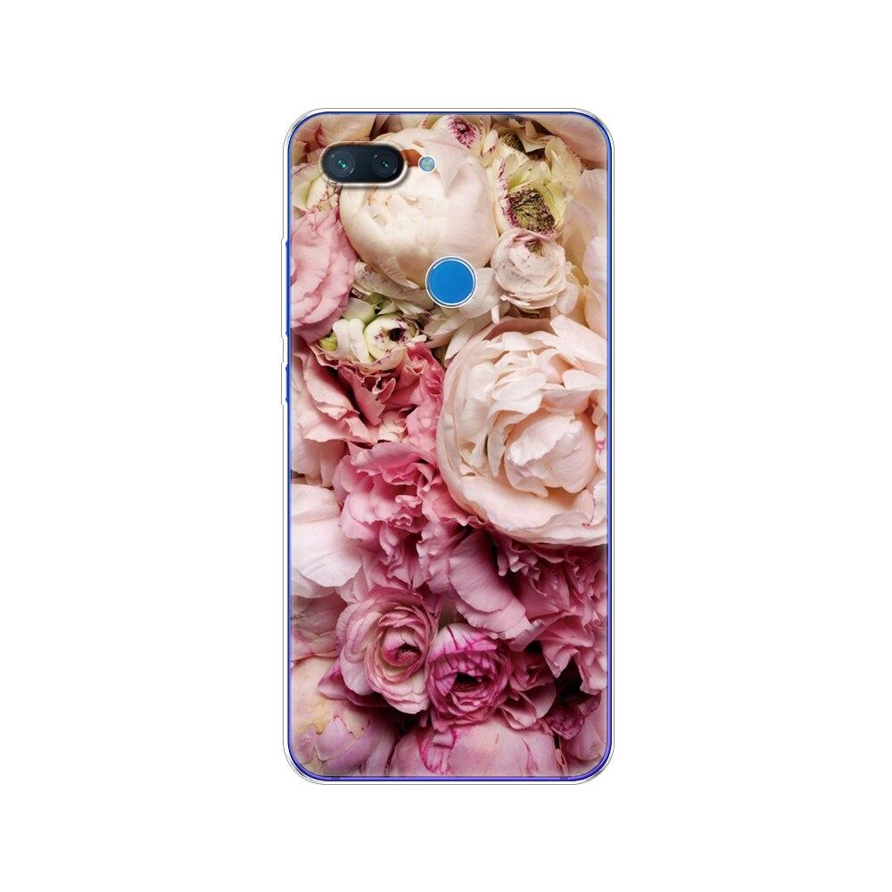 Силиконовый чехол для xiaomi mi 8 LITE, чехол 6,26 дюйма, прозрачный чехол из ТПУ для xiaomi mi 8 lite, задняя крышка для xiaomi mi 8, чехол, сумка-капа