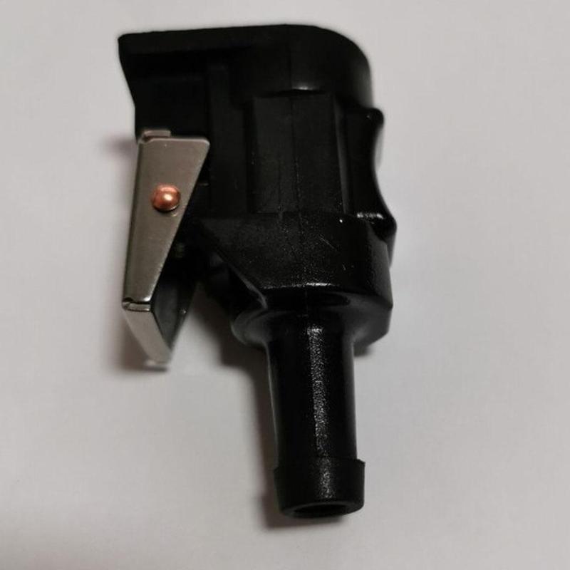 Small Engine Fuel Line Connector Black 8mm Plastic for Yamaha Outboard Gasoline Motor and Accessories