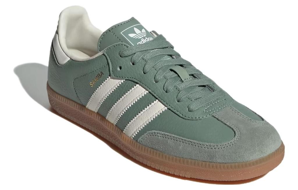 adidas Samba OG Серебристо-зеленый Женские IE7011