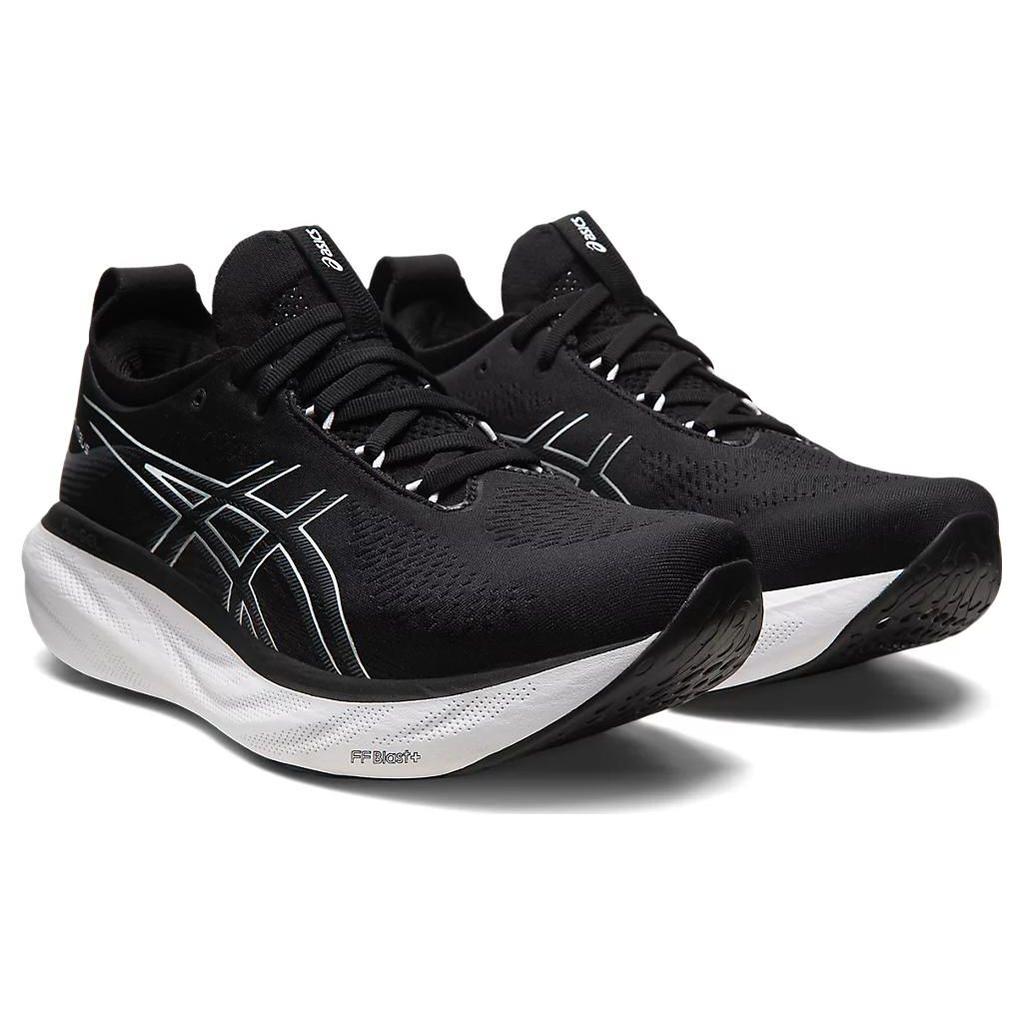 Asics Gel Nimbus 25 Black Pure Silver Men Sneakers 1011B547-001