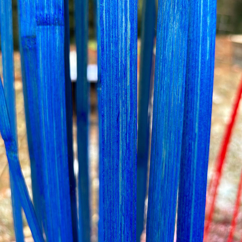 Handmade Yellow Bamboo Strips: Thin Bamboo Slices & Threads for DIY, Wedding Decorations, and Kindergarten Crafts