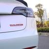 Двойной Мотор 3D Буквенный Значок Наклейка на Багажник для Tesla Model 3 X Y S Высокопроизводительная Декоративная Буквенная Наклейка на Авто