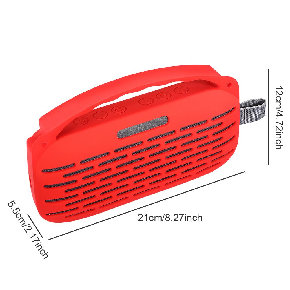 Silicone Protective Cover Travel Protective Carrying Pouch Protective Skin Sleeve for Bose SoundLink Flex 2nd Gen Accessories