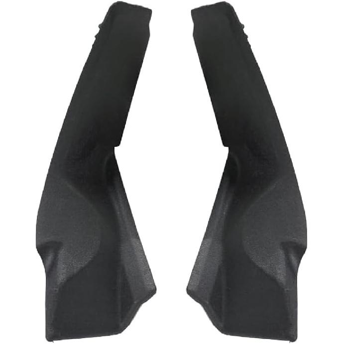 2Pcs Front Wiper Side Extension Cowl Cover Trim for Toyota Highlander 2009 2010 2011 2012 2013 Windshield Cap 53867-0E030, 53866-0E030