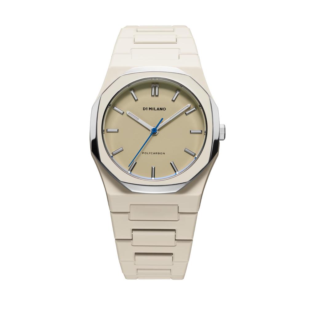 Authorized Dealer D1 Milano Unisex Watch Polycarbonate Gray Mesh PCBU16 37mm [D1 MILANO] Men's