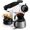 Pod Coffee Maker - PHILIPS - SENSEO - HD6592/05 - 2-in-1 Pod & Switch; Filter - White