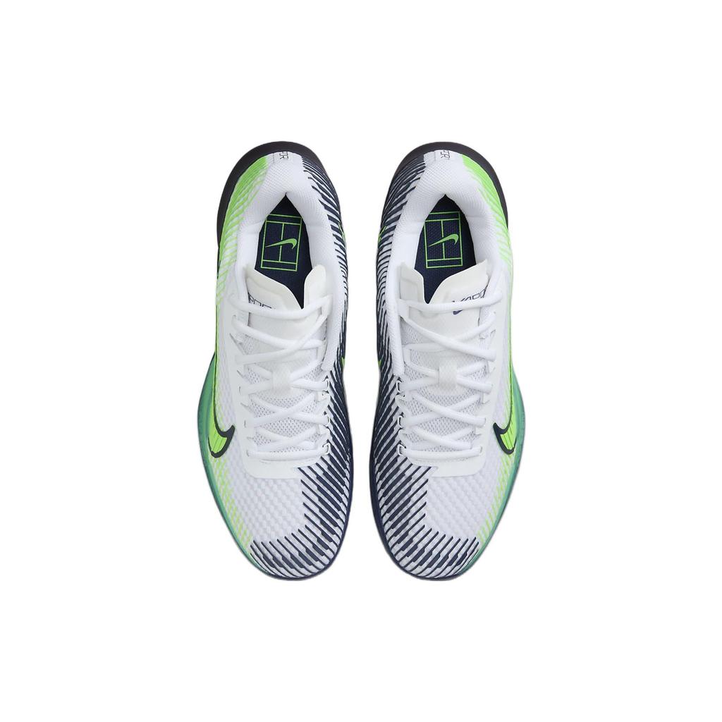 Nike Кроссовки Court Air Zoom Vapor 11 HC White Green Strike Navy мужские DR6966-103