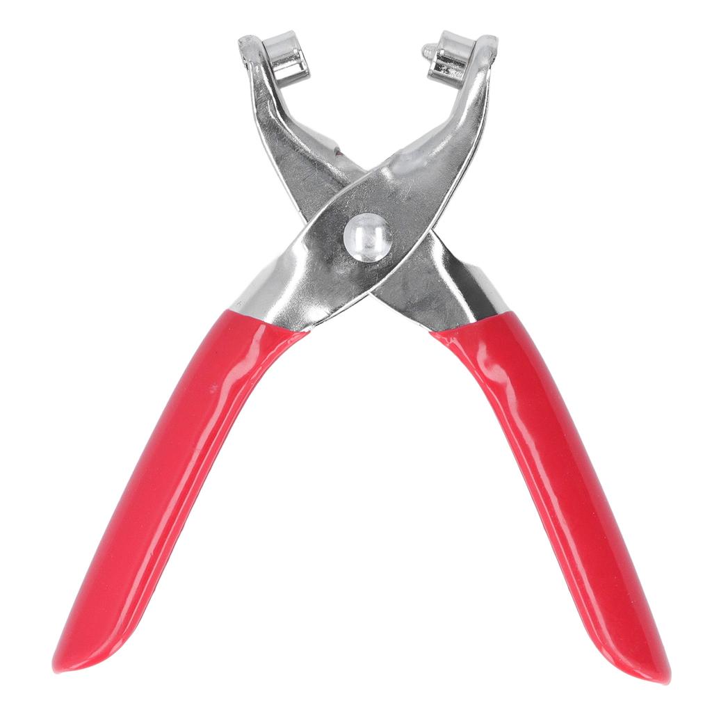 Grommet Hole Pliers Set Multipurpose Metal Eyelet Rivet Punch Pliers with 100 Pcs 4mm Button