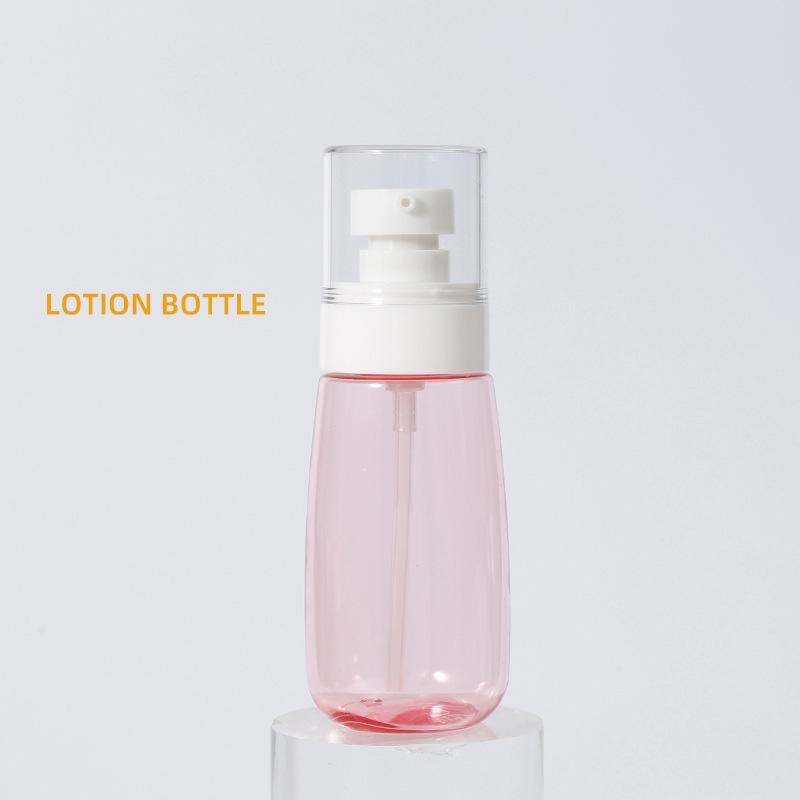 30/60/80/100ml Colourful Spray/Lotion Bottle PETG Type Ultra Fine Mist Travel Portable Small Makeup Toner Alcohol Bottles