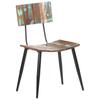 Dining Chairs Set of 4 Reclaimed Solid Wood