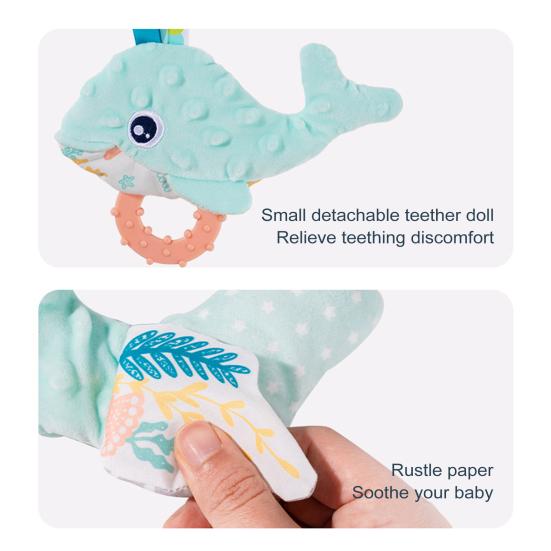 Игрушка для сна с похлопыванием по хвосту для младенца 15 дюймов плюшевая игрушка для сна с похлопыванием по попе для младенца