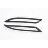 Carbon Fiber Style Rear Fog Light Lamp Cover Trim For Tesla Model Y - 2P