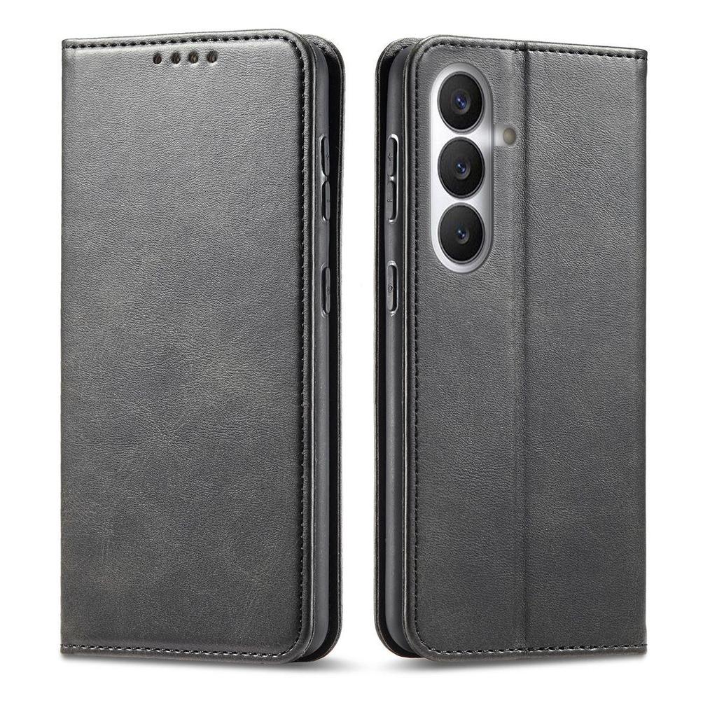 Премиальный чехол-кошелек из ПУ кожи для Samsung Galaxy S24+, S24 FE, S23 FE, A56 5G, с магнитной застежкой, подставкой, корпус