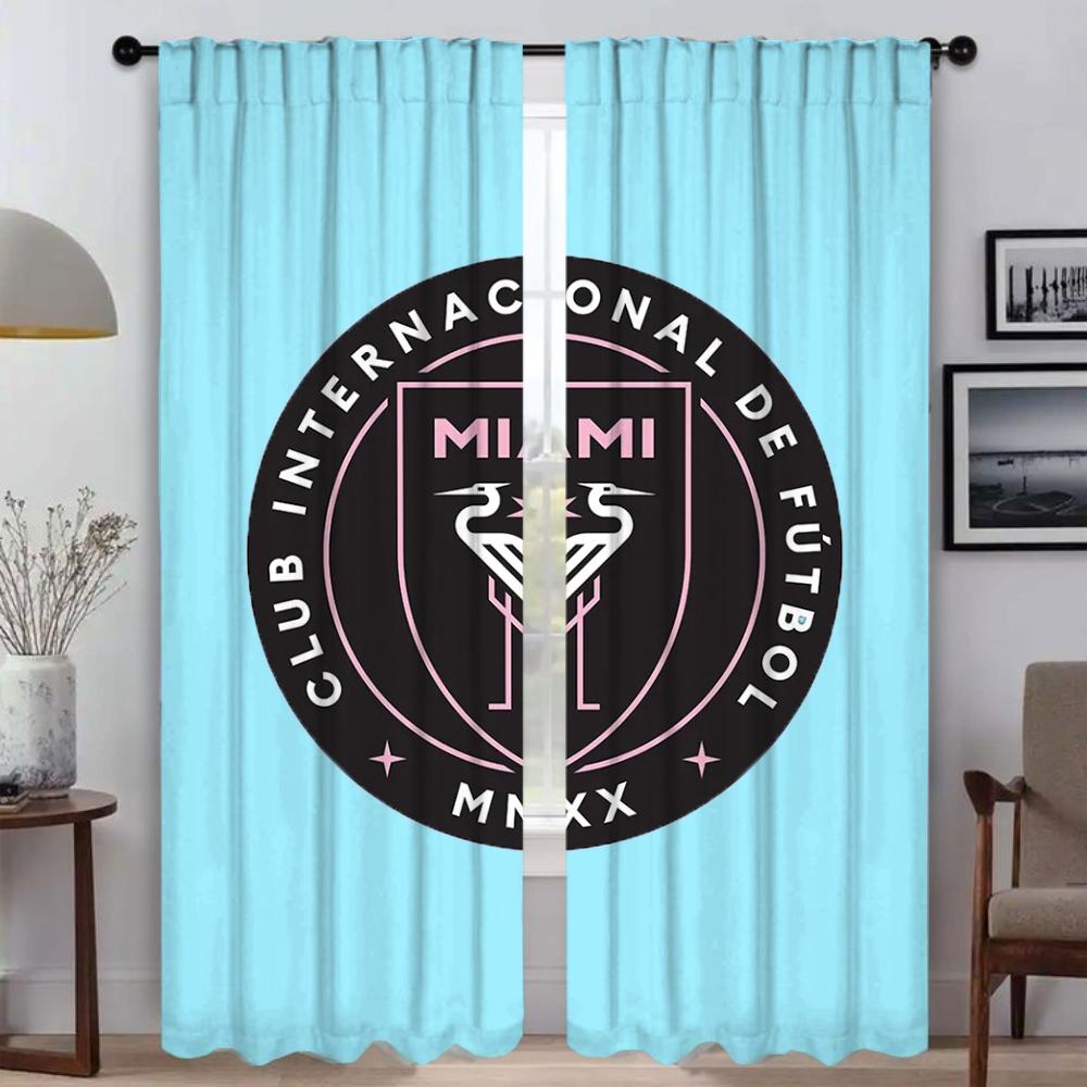 MiamiS Blackout Curtain for Room 2 Panel Home Interior Curtains for Camera Halloween Decoration Partition Shades Living Kitchen