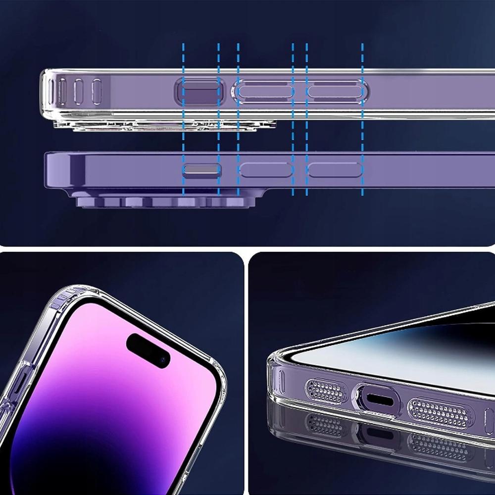 co2 Magnetic Case Clear Case Reinforced For Magsafe Iphone 14 Plus