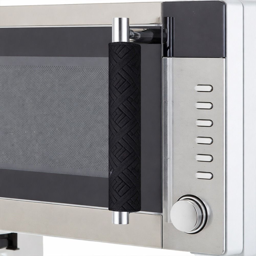 Plush Oven Door Handle Cover Washable Appliance Handle Covers Home Decors