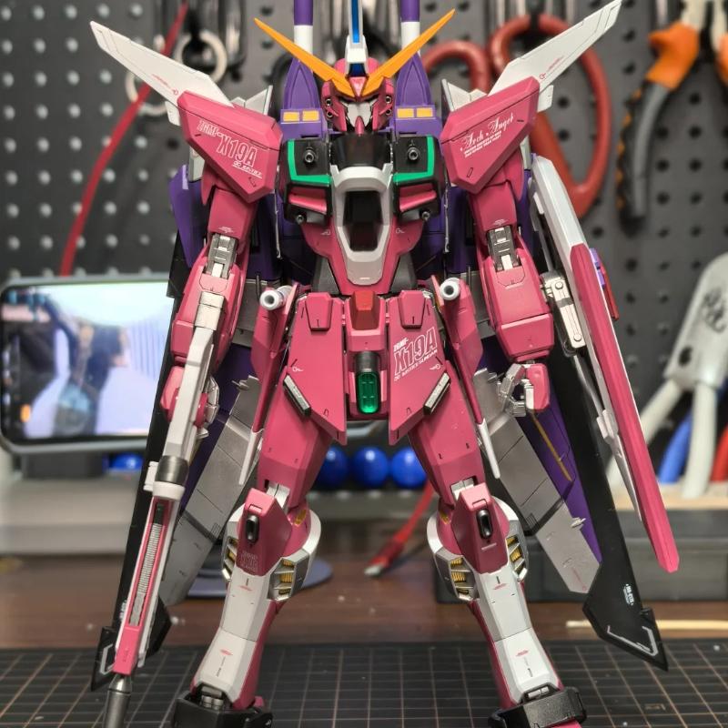 Новейший Hg 1/144 Gk231 Infinite Justice Сборная Модель Фигурки Действия Изысканное Настольное Украшение Игрушка для Мальчика Подарок-Сюрприз Коллекционный
