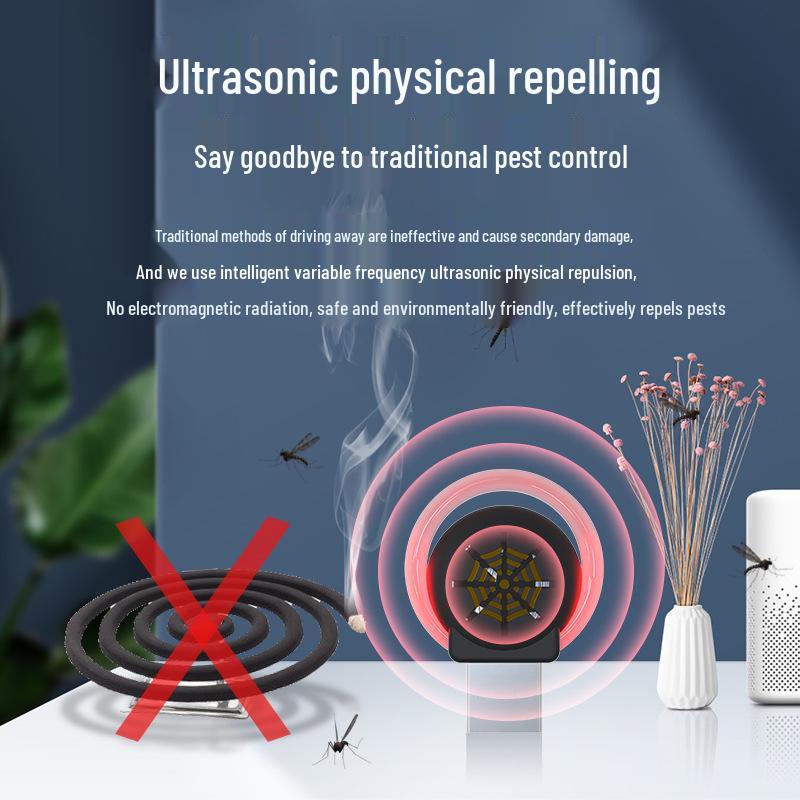 Eco-Friendly USB Ultrasonic Mosquito Repellent for Camping