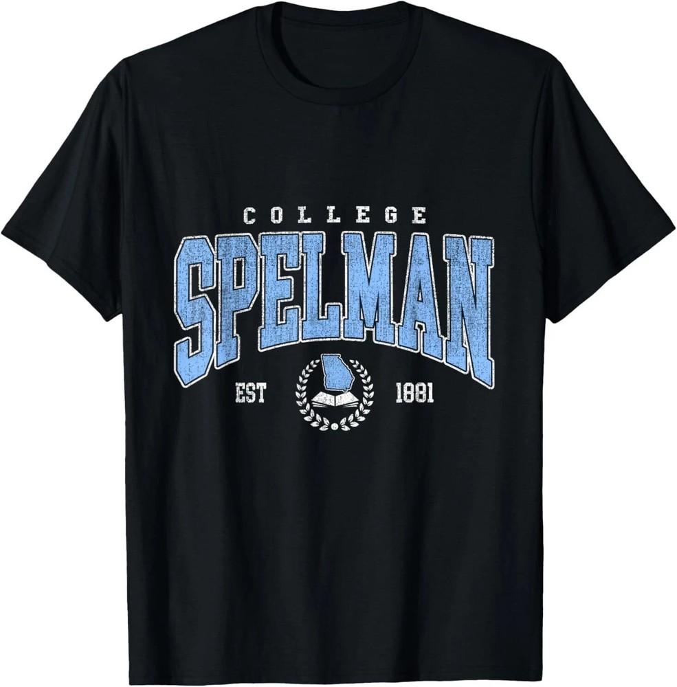 Spelman Arch Vintage Athletic Shirt – Retro Sports College Graphic Tee Unisex T-Shirt