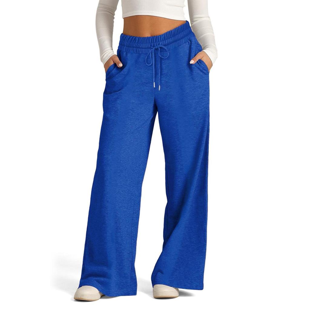 Women's High Waisted Wide Leg Sweatpants Casual Yoga Jogger Pants