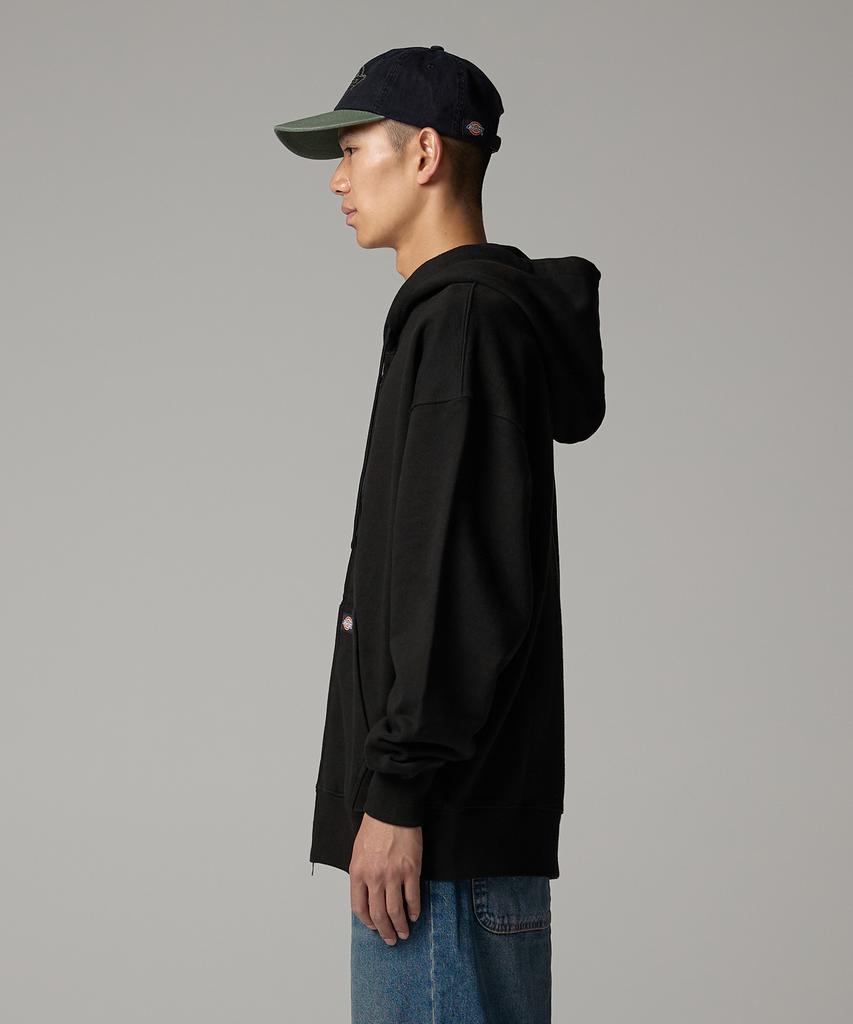 Dickies Базовая толстовка с молнией и логотипом Черная