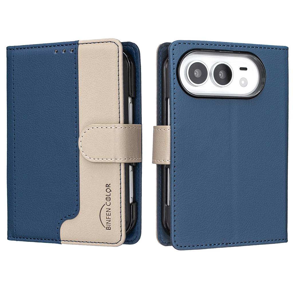 For iPhone Duo Case Skin-Friendly Luxury Matte Leather Flip Wallet Card Slot Shockproof Back Cover Accessories For iPhone Ultra