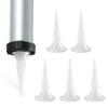 Universal Glue Nozzle White Caulking Tips Mouth Home Improvement