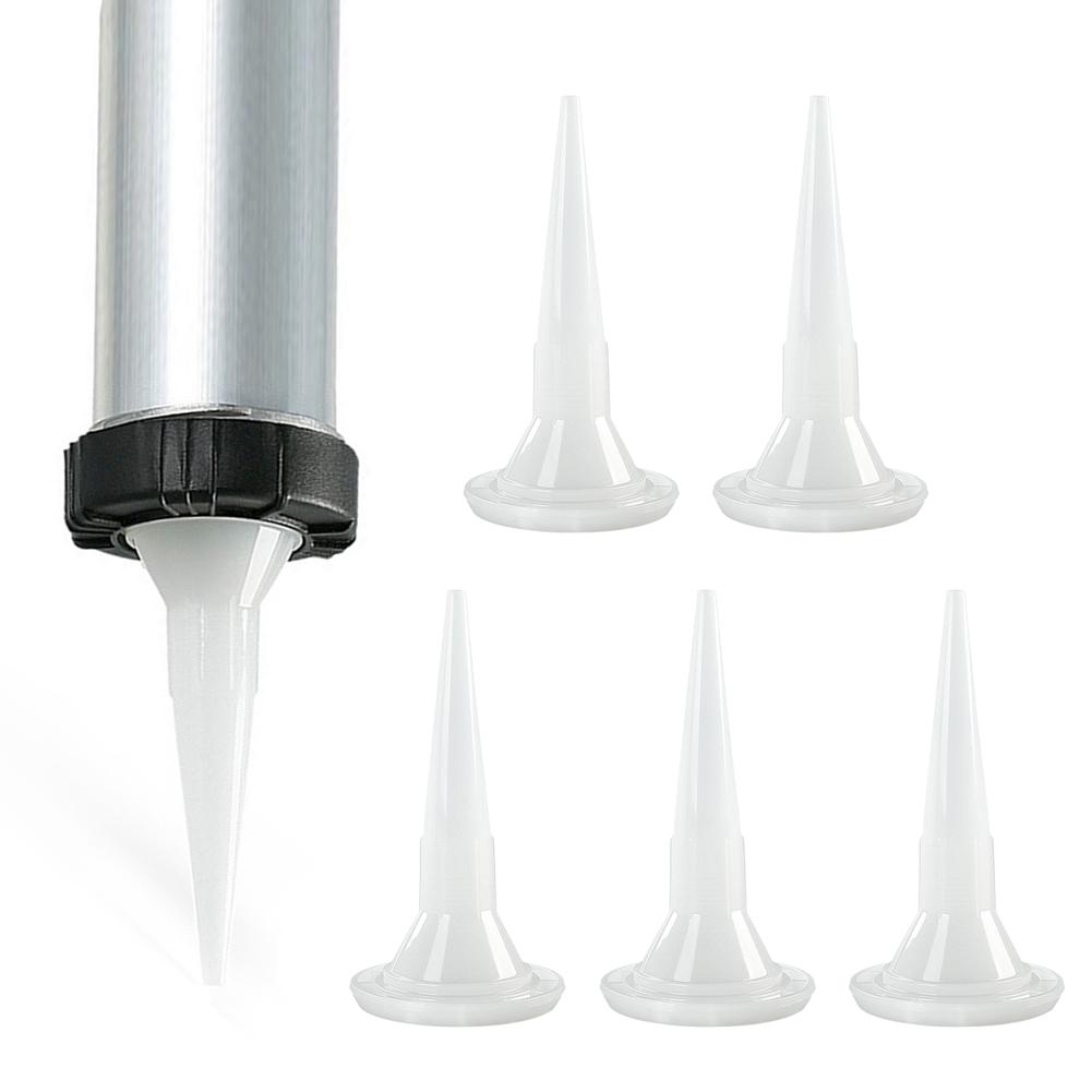 Universal Glue Nozzle White Caulking Tips Mouth Home Improvement