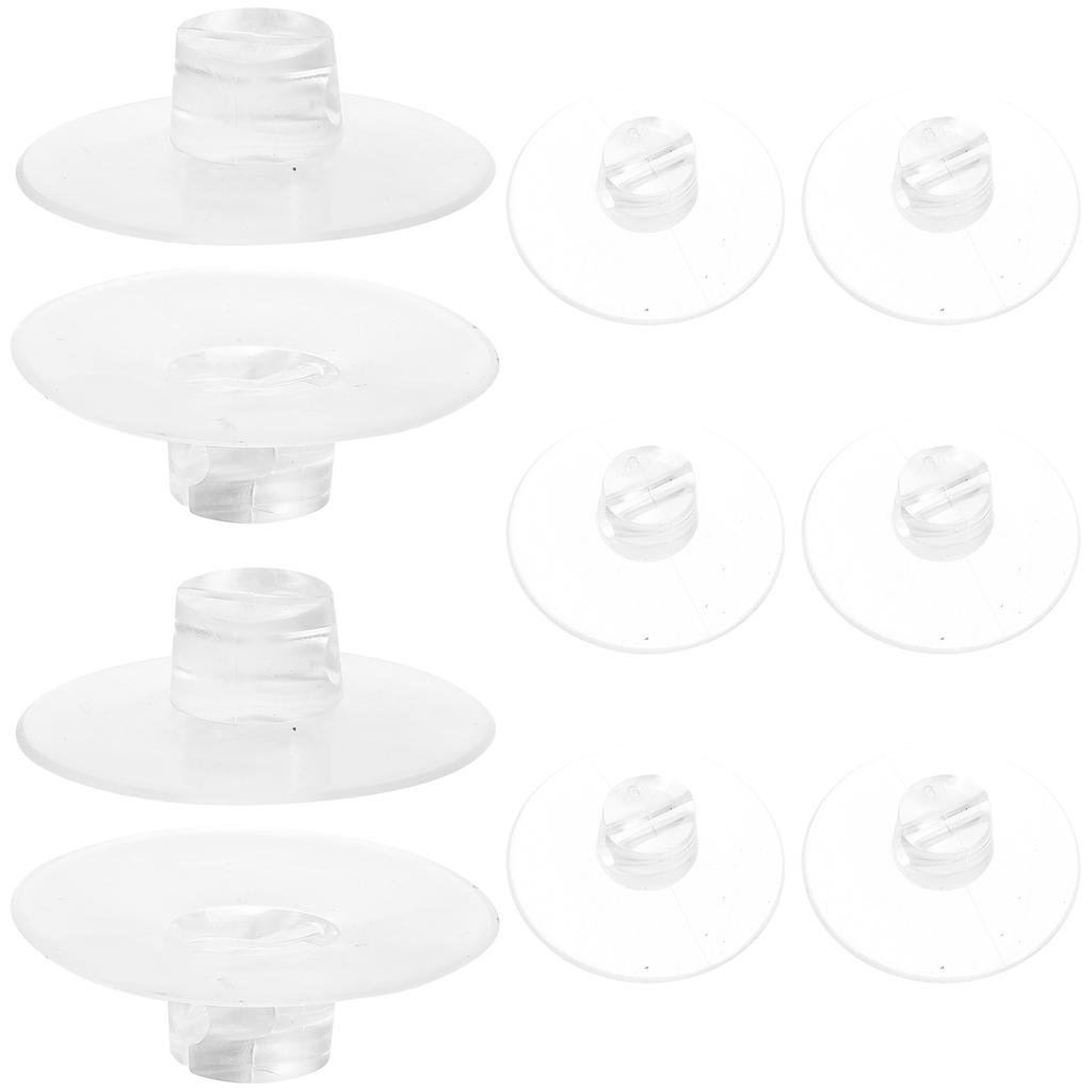 12 Pcs Cable Clips Fixing Suction Cup Clamp Light Holders for Windows Cord Organizer Fairy Lights Glass Wire