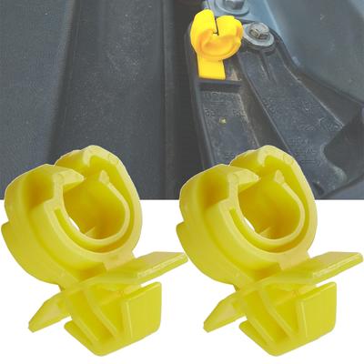 2X зажимы для троса капота для Opel Corsa DE, крепежный держатель, стопор, заклепка, крепеж, стойка стойки, фиксатор стойки, замена