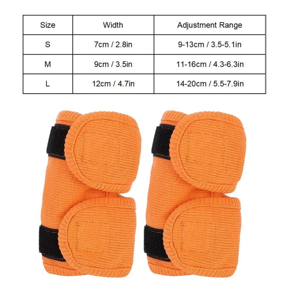 2pcs Thermal Warm Keep Pet Knee Brace Soft Plush Lining Pet Warm Leg Wrap Outdoor Leg Support