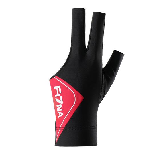 1 шт. Перчатка для бильярда с эластичной застежкой-лентой, регулируемый дизайн, нескользящая, для левой руки, 3 пальца, для бильярда