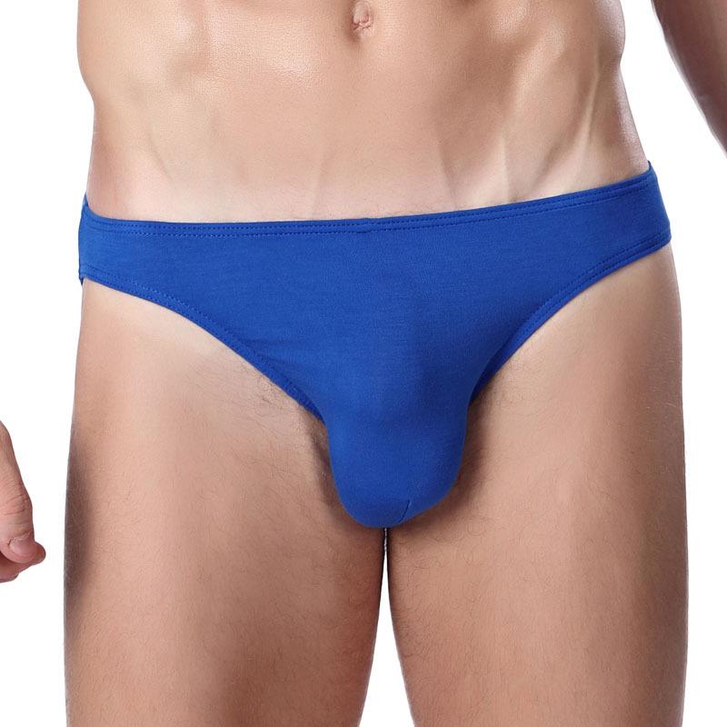 Men's U-Pouch Sport Briefs: Thin, Breathable, Low-Waist Triangle Design