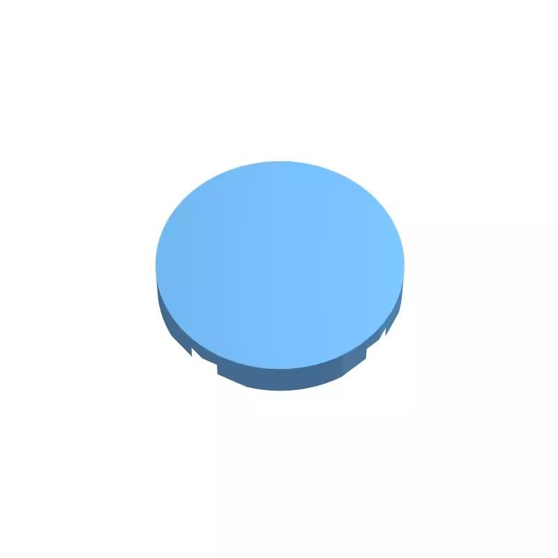 100pcs MOC Brick 4150 Tile Round 2X2 Accessory Compatible with All Brands Building Blocks DIY Creation Education Assembled Toys