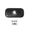 For Skoda Car Interior Leg Knee Rest Pad Leather Cushion Accessories Octavia A5 A7 RS Fabia Superb Rapid Karoq  JC6
