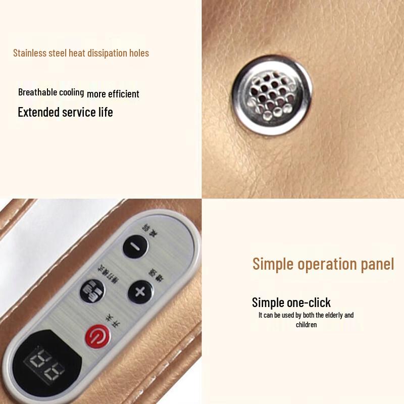 Shangheng Dual-Hammer Shoulder & Neck Massager Shawl CN plug (adapter included)