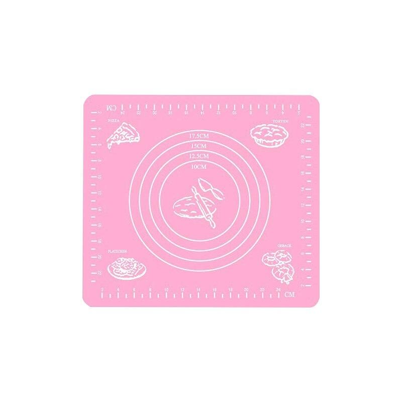 Антипригарный силиконовый коврик для выпечки, аксессуары для выпечки, многоразовый раскаточный коврик для инструментов для теста, кондитерских изделий, моющийся столовый лист