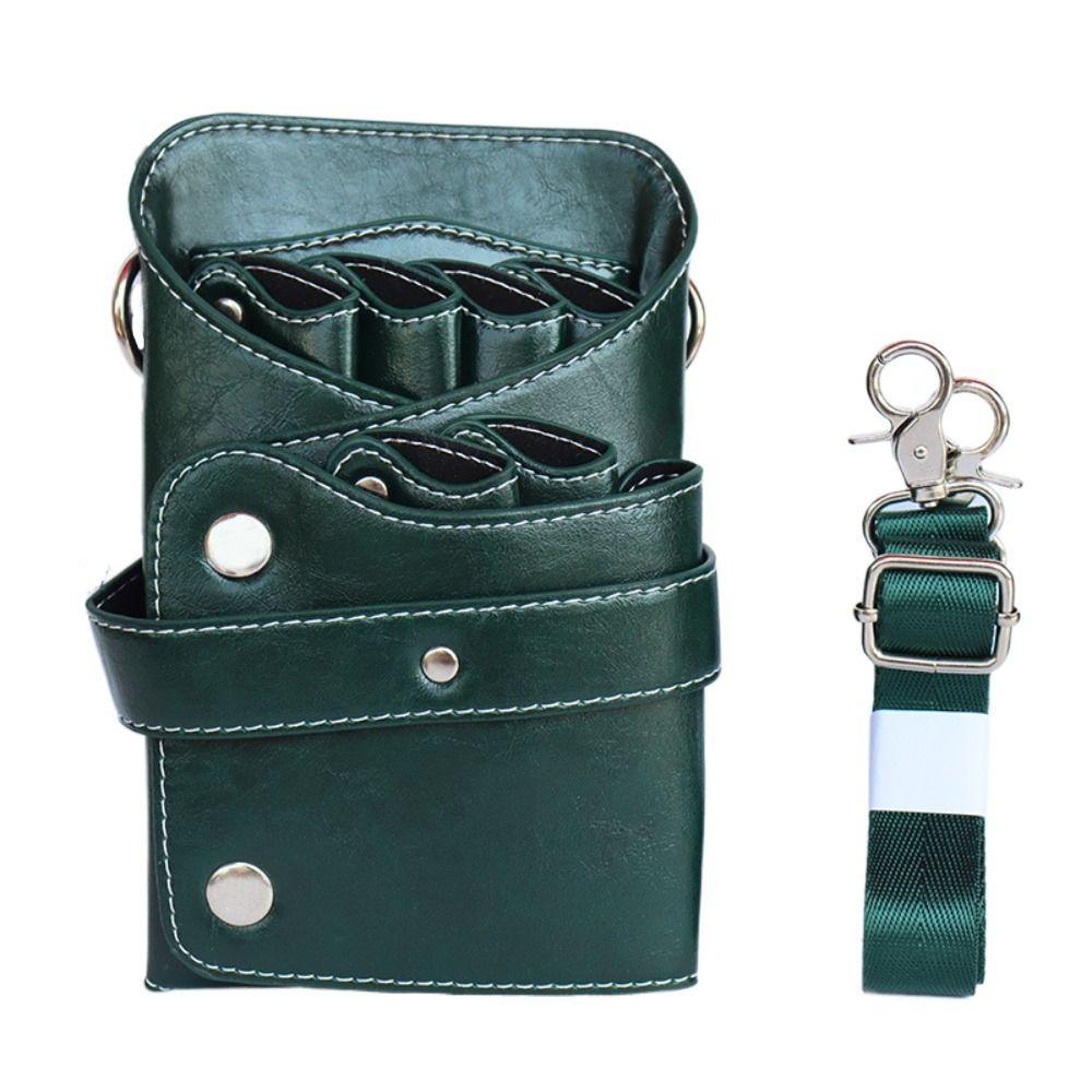 С поясом на плечо сумка для парикмахерских ножниц PU кожаный чехол сумка держатель ножницы сумки для хранения салон