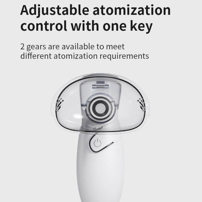 Portable Handheld Atomizer Medical Grade Electronic Atomizer for Children and Adults Ultrasonic Microgrid Household Atomizer