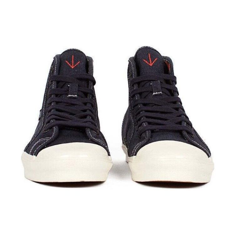 Nigel Cabourn X Vans OG Style 24 LX High Denim Unisex Sneakers Blue Black-Navy VN0A5HUT9X4