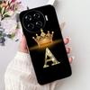 Для Tecno Spark 20 Pro+ 20Pro 20 20C Модный чехол для телефона с буквой-короной Для Spark20 20 Pro Plus Черный Силиконовый Мягкие чехлы Бамперы