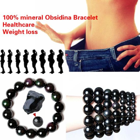 Мужчины Женщины Натуральный Вебстерит Бусины Массажный Браслет Здравоохранение Браслет Ювелирные Изделия