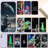 Astronaut Space Alien UFO Transparent Phone Case for Motorola Moto G10 G20 G30 G31 G32 G34 G35 G41 G42 G50 G51 G52 G55 G60 G60S