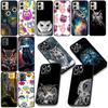 Мультяшная сова Птица Обои Чехол для телефона для Samsung Galaxy A06 A05 A14 A50 A51 A52 A12 A13 A23 A70 A07 A25 A26 A72 A56 Чехол