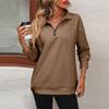 Women Tops Long Sleeve R-Neck Shirts Fall Fashion  Casual Business Tunic Blouses