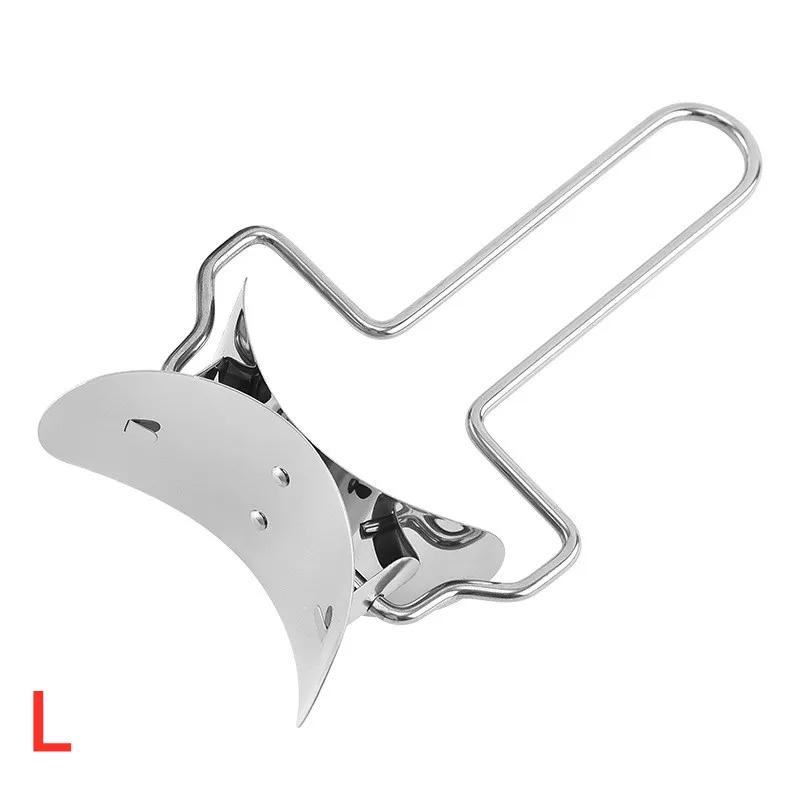 1PC Round Cutting Blade Dumplings Making Mold Jiaozi Mould Stainless Steel Cookie Round Rolling Pastry Baking Accessories