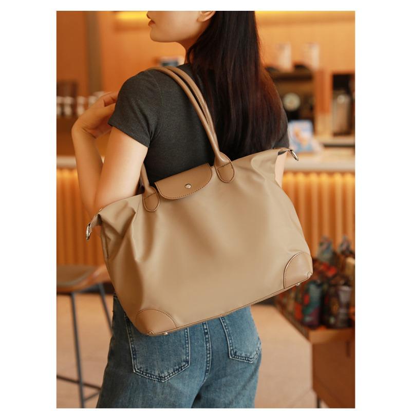 Handbag Tote Bag Dumpling Bag Women's Briefcase High Sense Large Capacity Messenger Commuter Bag