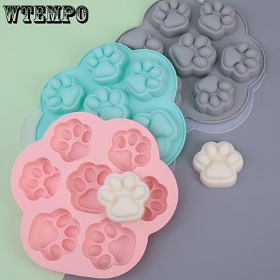 Пищевая форма для кошачьей лапы, домашняя кухня, форма для выпечки, 7 компаний, инструменты для приготовления шоколада и торта в домашних условиях