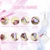 DIY Поделки Саблимационные Заготовки Двусторонний Дизайн Косметичка Серьги Брелок Набор Красивые Подарки