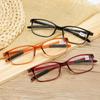 Light Weight Square Frame Fashion Reading Glasses Resin Floor Stand Elderly Optical Men Women Unisex Presbyopia Eyeglasses